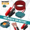 Car Battery Igniter Automotive Emergency Power Kits 12AWG Cable Jumper Starter Jump Kit Power Tool for Milwaukee Makita Dewalt
