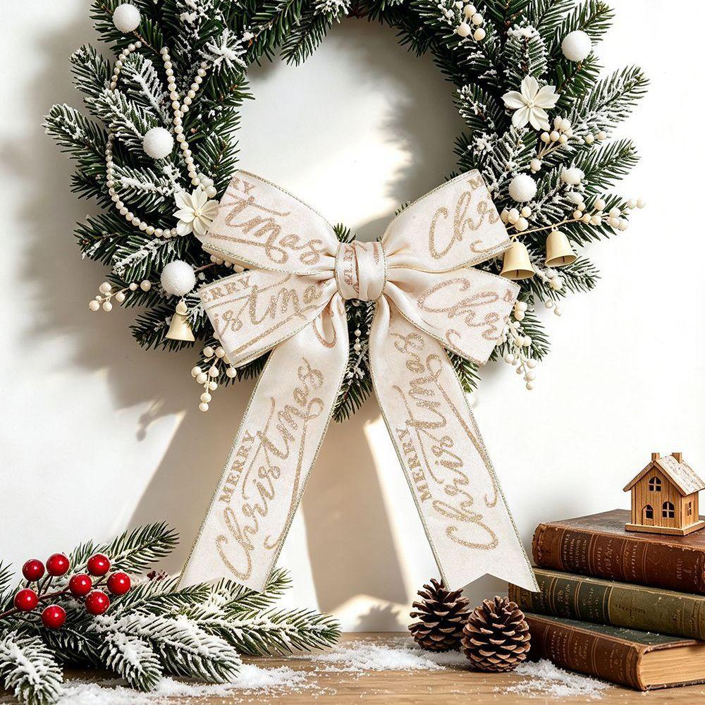 Craft Ribbon Christmas Bow Ribbon DIY Craft Bow Decorative Webbing Home Decoration
