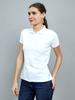 Monte Carlo Women Regular Fit White Tshirt