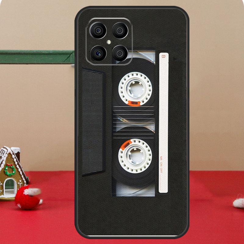 

Art Cassette Tape Design Case For Honor Magic 7 Lite 6 8 Pro Honor 400 200 70 90 X8c X8b X9a X9b X9c X9d Win RT Cover Honor Magic7 Pro