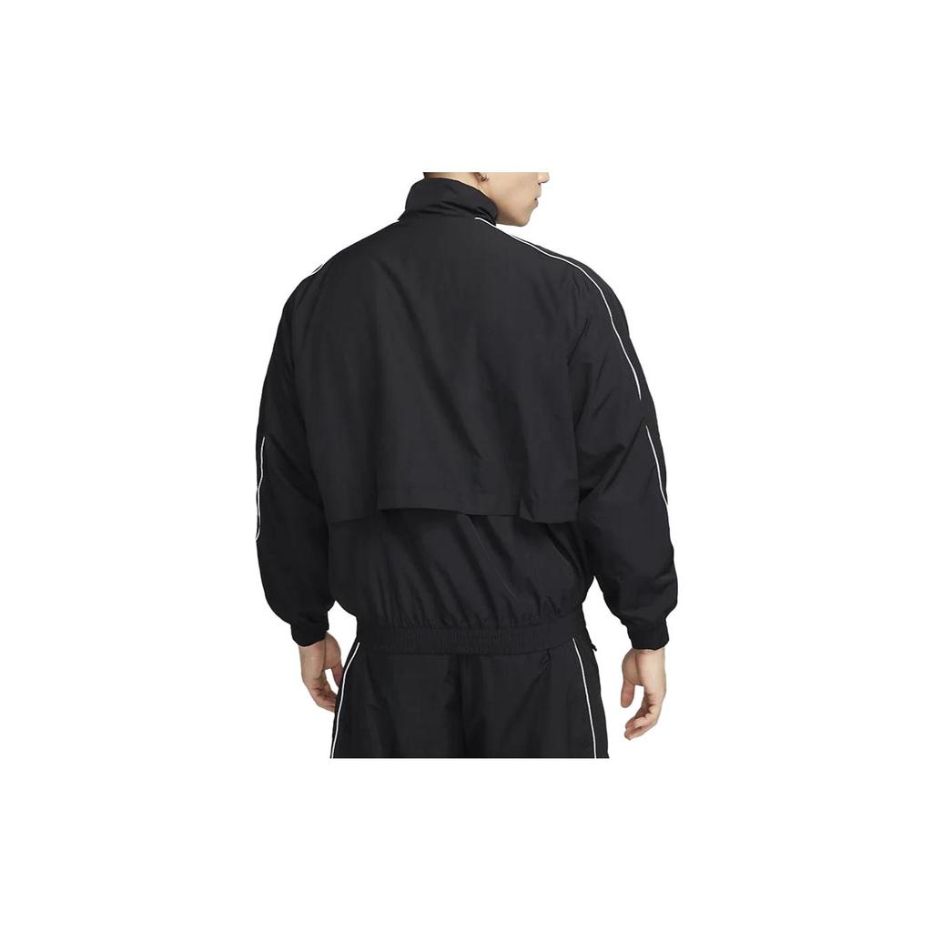 New Nike Sportswear Solo Swoosh Woven Track Jacket Asia Sizing FB8623-010