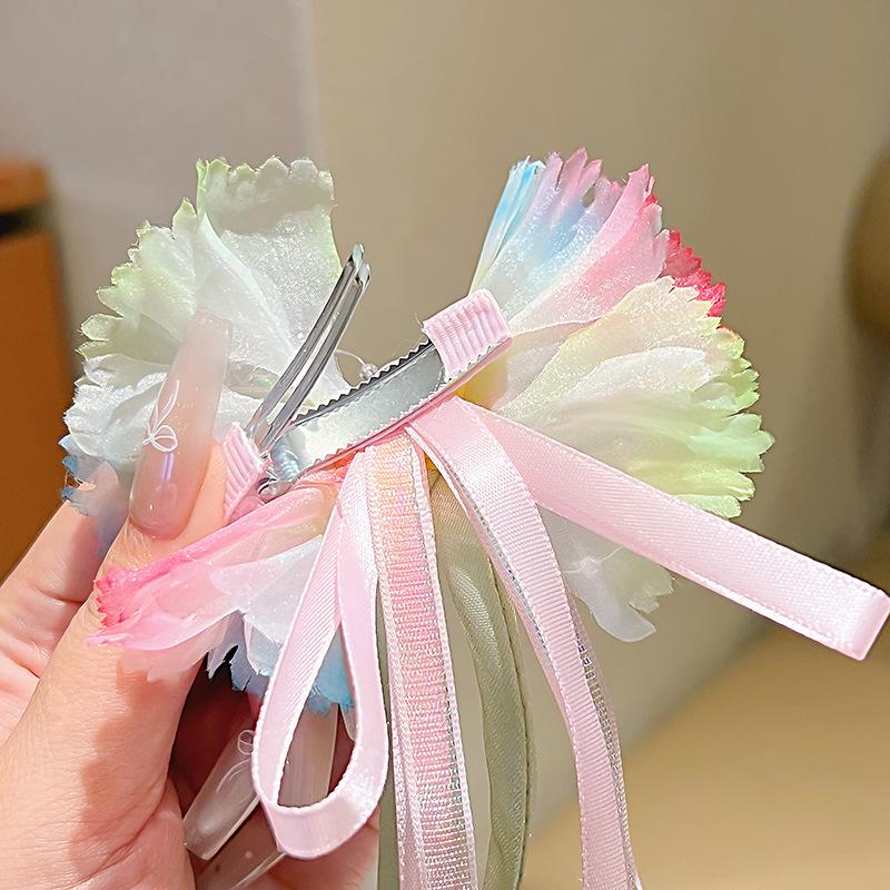 Colorful Tulip Hair Clip for Girls - Sweet Princess Style Hair Accessory