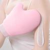 1Pcs Quickdry Flocking Glove Makeup Applicator Body Lotion Glove Self-Tanning Mitt Double-Sided Prevents Sticky Hands Applicator