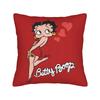 Anime B-Betty Boops Pillowcase Soft Polyester Cushion Cover Decorations Throw Pillow Case Cover Home Square 45X45Cm