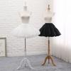 A-line Petticoat Crinoline Slips Wedding Accessories Short Organza Tutu Skirt 50s Vintage Puffy Underskirt Multi Layers