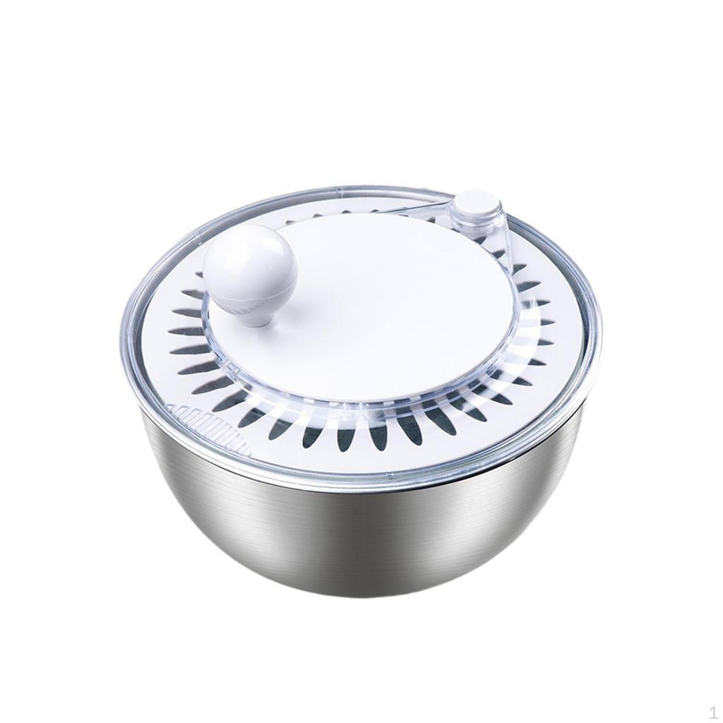 Manual Vegetable Washer And Dryer, Salad Bowl, Mixer, Lettuce Strainer,