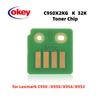 20PCS Chip For Lexmark C950 X950 X952 X954 Toner Cartridge C950X2KG C950X2CG C950X2MG C950X2YG X950X2KG, X950X2CG, C950X71G, WW
