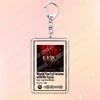 Hot Epic The Musical Songs Keychains for Women Accessories Bag Wouldn't You Like No Longer You Music Keyings Jewelry Fans Gifts