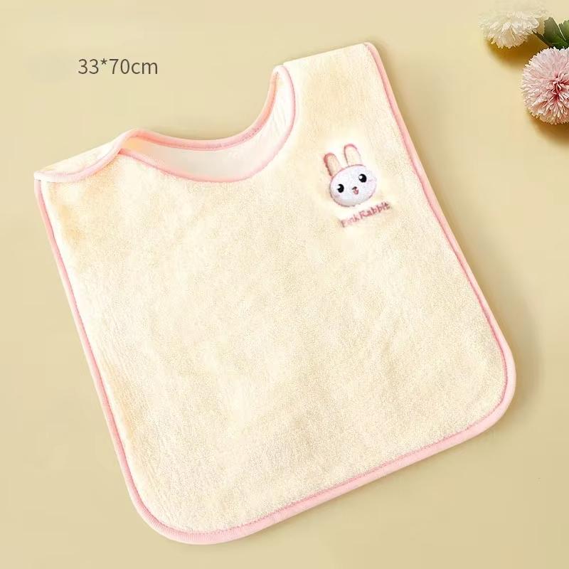 Cartoon Newborn Baby Bibs Prevent Dirt and Moisture Multifunctional Children's Saliva Mouthwash Face Washing Hand Wiping Towel