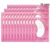 50 paia per confezione Patch per gli occhi sotto gli occhi Forniture per extension ciglia Strumenti per il trucco Linguette per patch per extension ciglia Cuscinetti in gel per baccelli per ciglia