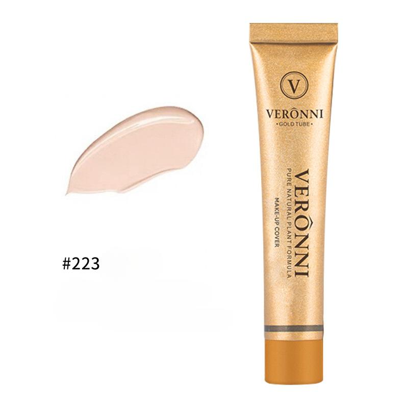 

Крем-консилер для темных кругов, пятен и веснушек в бутылочке с полным покрытием - 30 мл 223