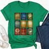 Famous Astronomers and Astronauts Graphic T Shirts Astronomy T-Shirt Outer Space Gift Harajuku
