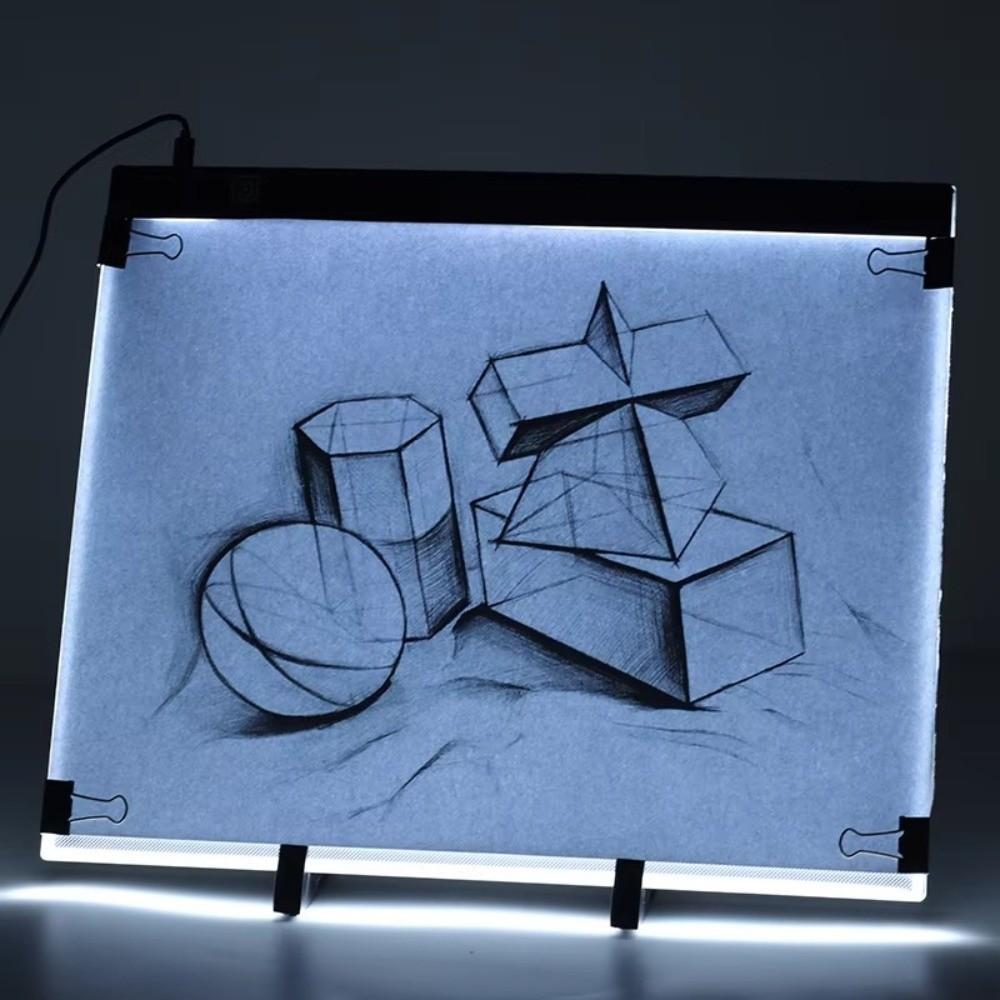 Three Level Dimmable Led Light Pad Brightness Adjustable Led Drawing Copy Board Painting