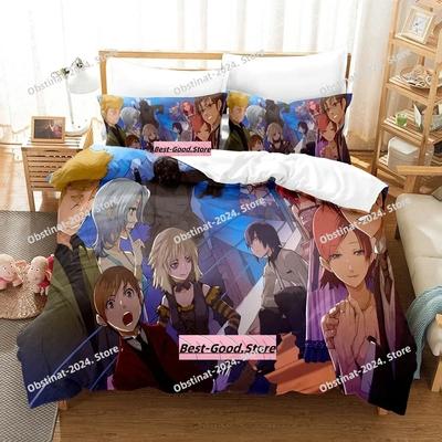 Baccano! Bedding Set Single Twin Full Queen King Size Bed Set Adult Kid Bedroom Duvetcover Sets 3D Print Anime Bed Sheet Set