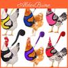 Fashion Vest Chicken Duck Hen Belt Pet Harness Matching Collars Bow Comfortable Leads Breathable Poultry Supplies