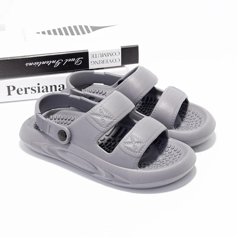 Outdoor Men Sandals Breath Lightweight Slippers Garden Shoes Clogs Couple Beach Casual Shoes Non Slip Bathroom Indoor Slippers