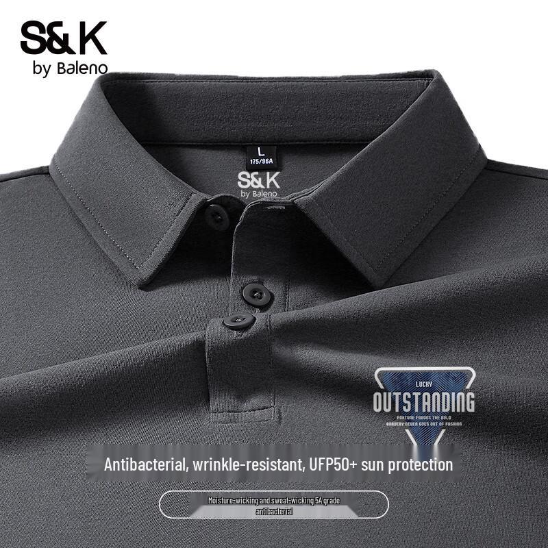 Baleno Men s S&K Series Quick-Dry Polo Shirt M