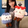 30Cm Cartoon Fruit Cake Plush Doll Pillow Strawberry Blueberry Mango Chocolate Cake Plush Toy Home Decoration Gift For Children