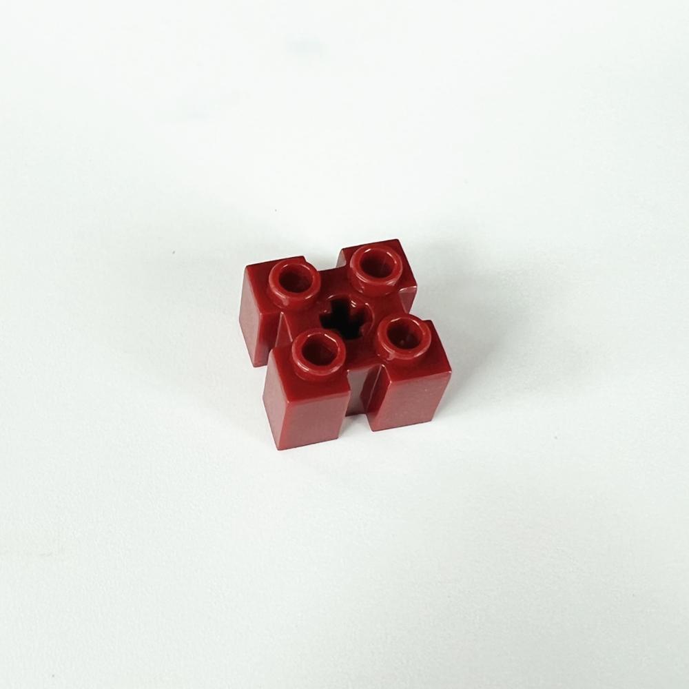 

Rainbow Pig MOC Parts 90258 39683 Brick Special 2 x 2 Compatible Bricks DIY Assmble Building Blocks Particle Kid Puzzle Toy Gift темно-червоний колір