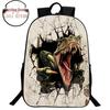 2021 Dinosaur Print Backpack for Boys - Primary School Children's Backpack