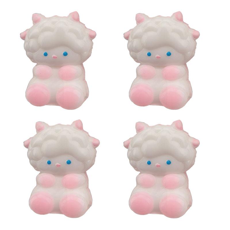 Squishy Cartoon Sheep Soft Squeeze Toy New Kawaii Low Rebound Stress Relief Toy Birthday Gift Reduce Stress Kids Toys Gifts