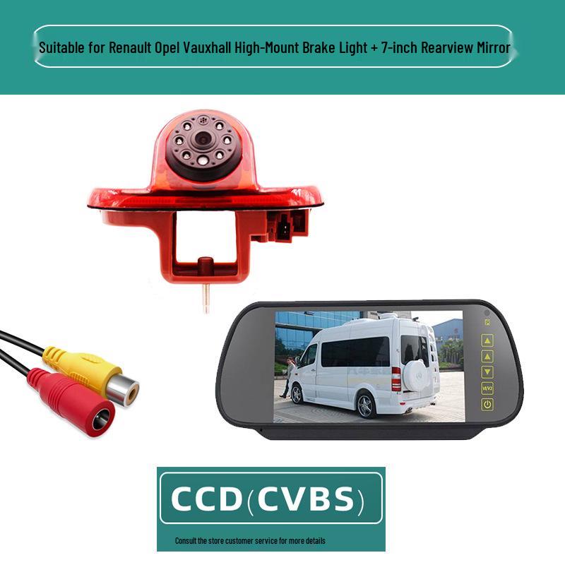 Renault Trafic High Brake Light Rearview Camera