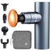 Arboleaf Myofascial Release Gun Handheld Mini with Aluminum Alloy Heated Head, Self-Adaptive Mode, 4 Silicone Heads Included, 5 Powerful Vibration Lev