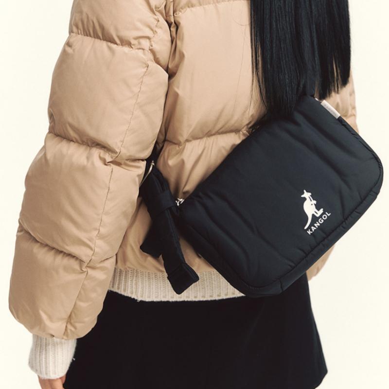 Kangol Wh Puffer CroSSbag S 3329 Black