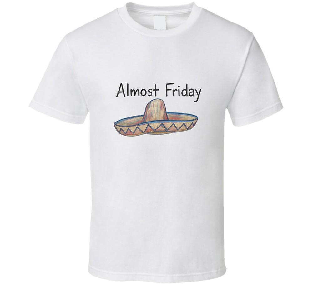 Almost Friday USA Republican T Shirt Mens Womens Tees Top 4XL