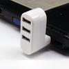 USB 2.0 Hub USB Hub 2.0 Multi USB Splitter Hub Rotatable 3 Port Multiple Expander Splitter Mini USB 2.0 Hub Computer Accessories