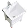 Luogang 50.5cm Ceramic Mop Sink with High Bay Faucet