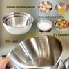 Japanese Style 316 Stainless Steel Multipurpose Basin for Cooking, Kneading, Mixing, and Baking