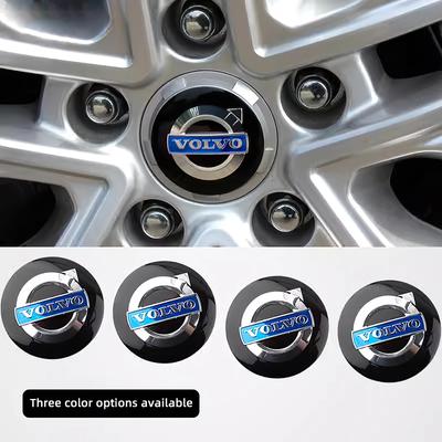 Για Xc60 Xc90 V40 V60 S60 V50 V90 S80 C40 XC40 V70 XC70 C30 C70 4τμχ 56mm Αυτοκόλλητα Καλύμματα Κέντρου Τροχού Σήματα Αυτοκινήτου