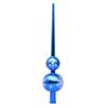 Festival Holiday Tree Top 28cm Metallic Color Gourd Shape Christmas Tree Top Decoration for Indoor and Outdoor Use