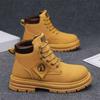 Autumn Martin boots new men's casual boots retro British style mid-help casual boots
