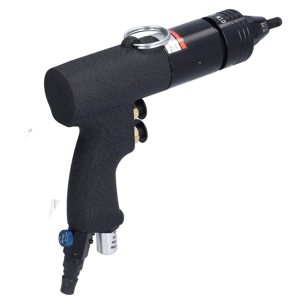 Pneumatic Rivet Nut Gun Pull Riveting Air Riveter Tool British System 5/16 3/8 KV‑804BA Automatic Air Riveter Power Tools
