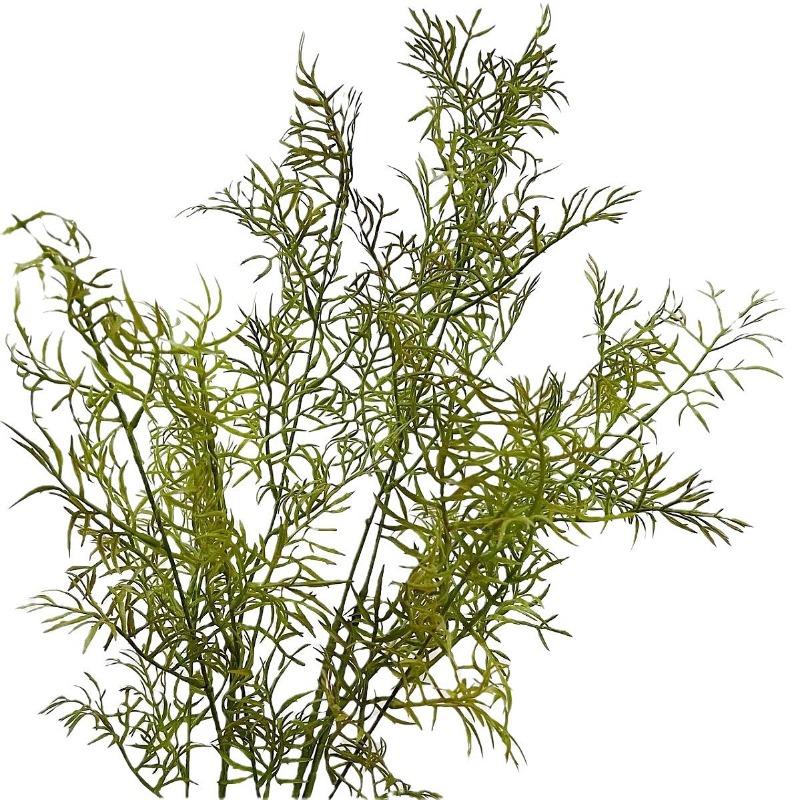 Artificial Hanging Single Branch Pine Cypress Wall Decor Fake Bouquet Green Plants Landscaping Foliage Indoor Outdoor Home
