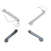 Front/Rear Arm Shells for Mini3 Pro Durable ABS Material, Easy Replacement, Lightweight Design,Enhanced Visibility