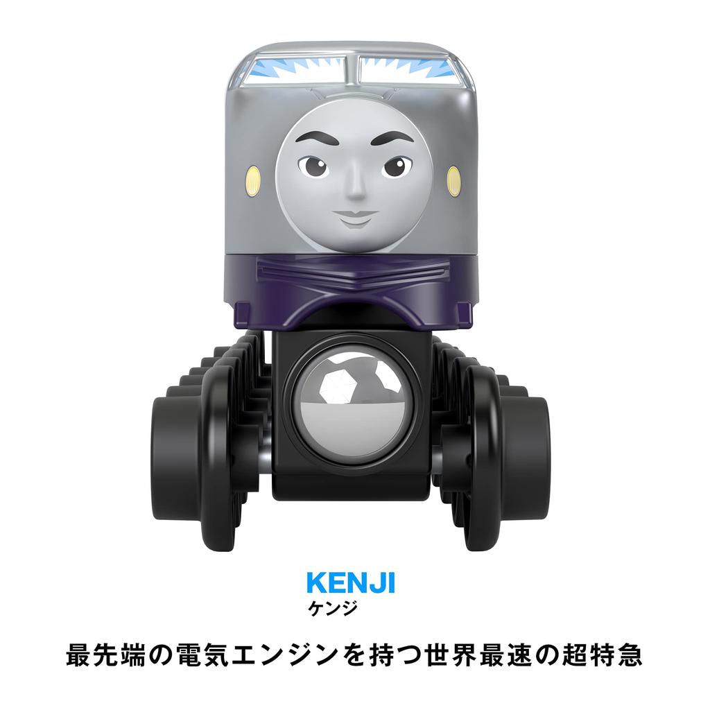 Mattel Thomas the Tank Engine Wooden Rail Series (Thomas) Kenji (Ages 2 and Up) HBK16