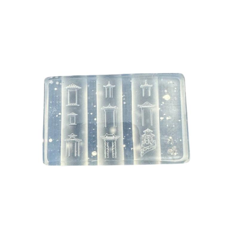 3D Silikon Nagelform Blume Seidenband Schmetterling Design Transparentes Relief DIY Nagelkunst Dekoration Maniküre Werkzeug