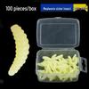 Fishing Lure: Soft Bait for Small Fish Like Qiaozui, Xiaoji, and Li Bread Red Worm Bait.