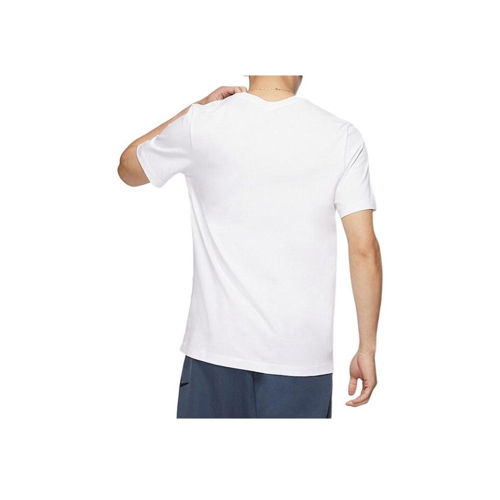 Nike Shiba Inu Sonnenbrillen-Print Rundhals-T-Shirt Herren Tops Weiß BQ0186-100