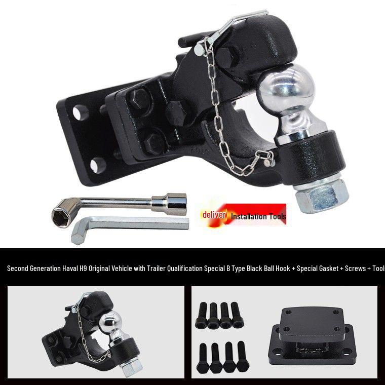 Tow Hook for 2020-2024 Haval H9: Great Wall 2nd Gen, 157 Model Rogue Tiger