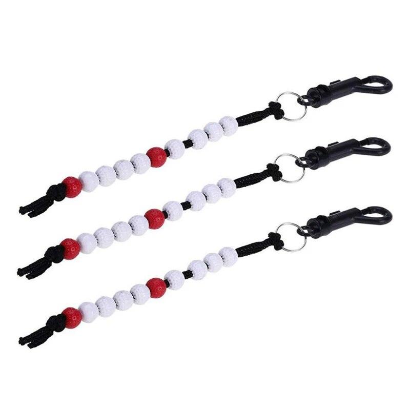 

Nylon Woven Golf Hitting Score Counter and Plastic Golf Ball Putter Counter Sports Score Counter Golf Training AIDS красный
