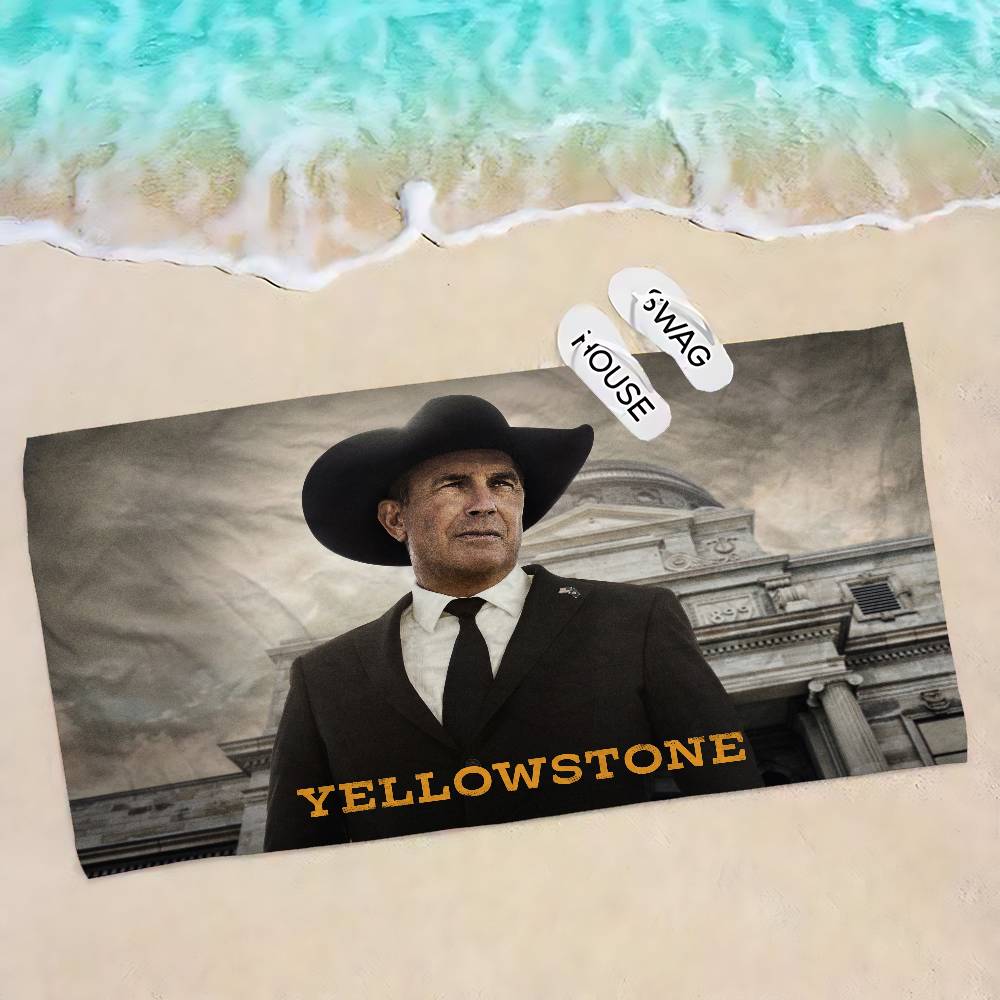Y-Yellowstones Dutton Ranch Microfiber Beach Towel Absorbent Quick dry Soft Yoga Swimming Resort Mountain Climbing Towel