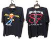 VINTAGE 80er 1987 HELLOWEEN ROCK METAL TOUR KONZERT T-SHIRT S5XL Unisex T-Shirt