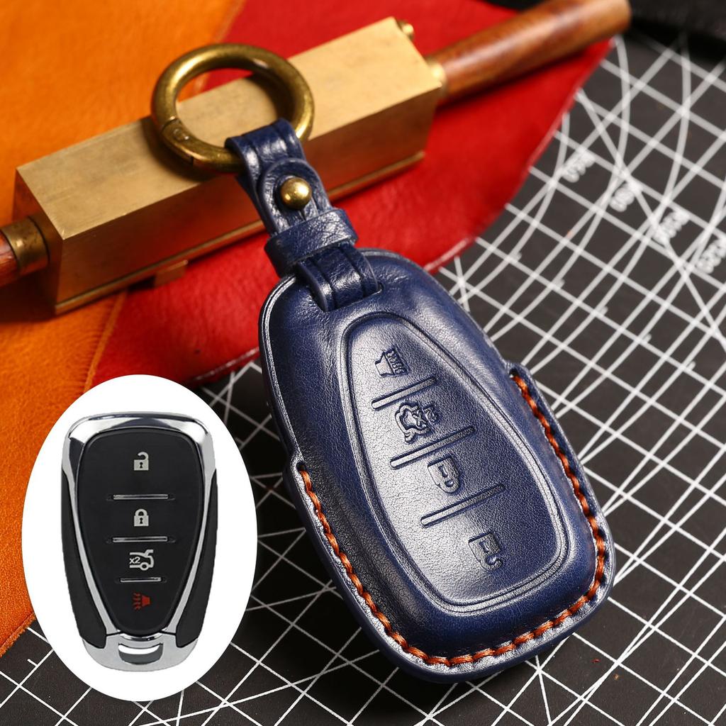 The Key Cover Is Suitable for Chevrolet Malibu XL Chuangku Chuangjie Explorer RS Volando Pioneer Cladding Shell Buckle Leather.