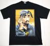 T-shirt TUPAC SHAKUR 2Pac Urban Streetwear Hip Hop Rap Maglietta da Uomo Nera Nuova