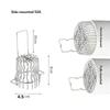 Stainless Steel Gutters Filter Mesh Outdoor Roof Floor Drain Anti-Blocking Balcony Drainage Grille Net Strainer Gutter Cover