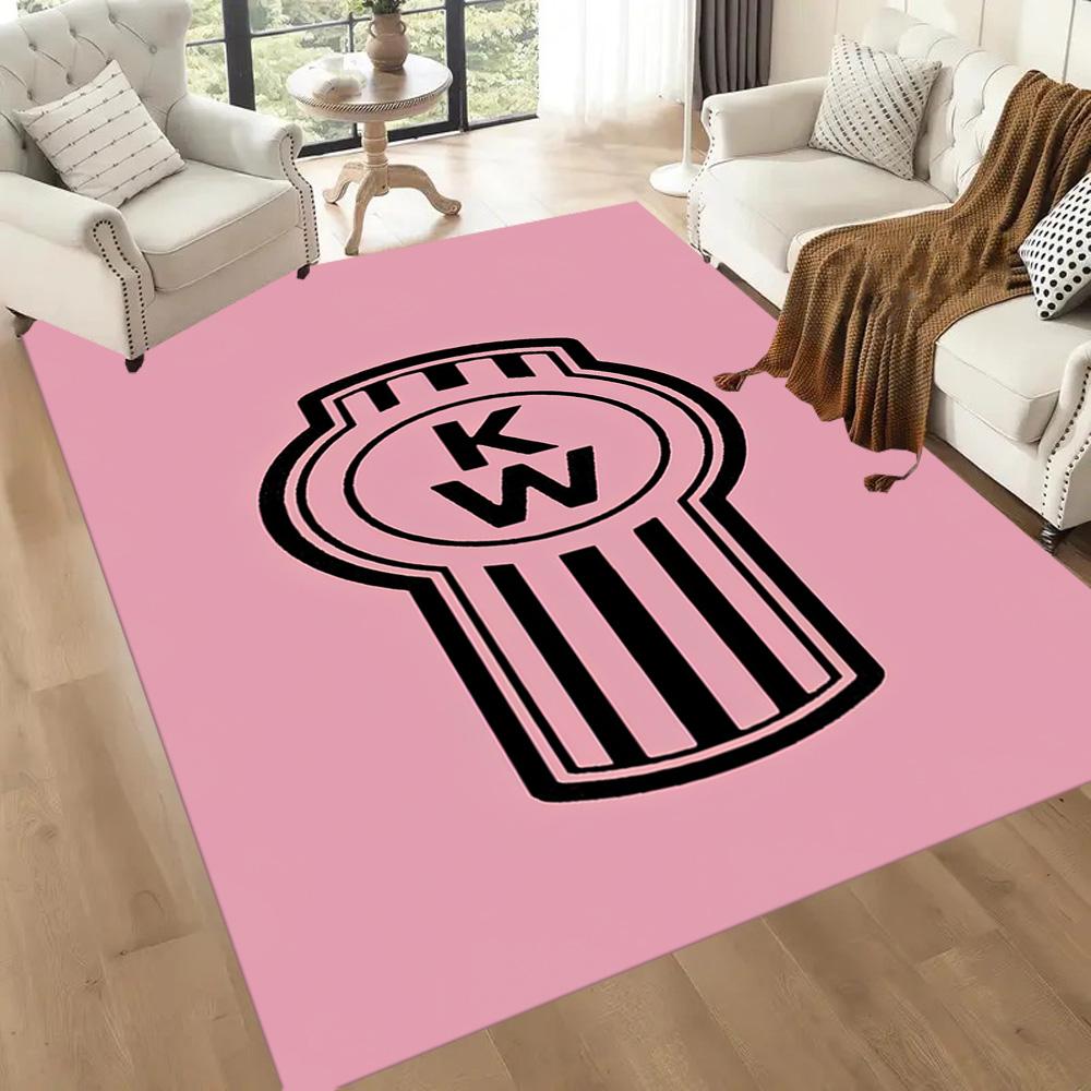 Kw Heavy Trucks Area Rug Perfect For Dormitory Game Room Study Room Decorate Room Antislip Carpet Decorate Offices